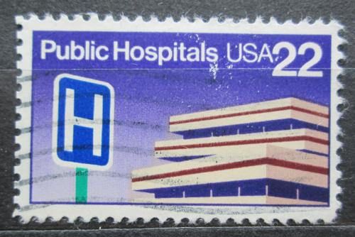 Potovn znmka USA 1986 Sttn nemocnice Mi# 1797