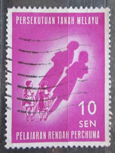Poštovní známka Malajsie 1962 Svobodné základní vzdìlání Mi# 29