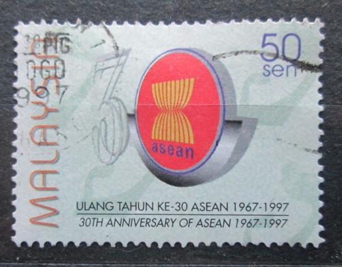 Poštovní známka Malajsie 1997 ASEAN, 30. výroèí Mi# 653