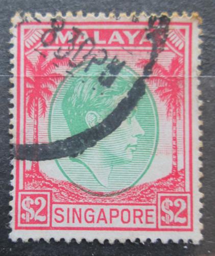 Poštovní známka Singapur 1951 Král Jiøí VI. Mi# 19 C Kat 9€
