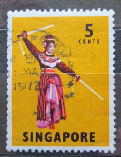 Poštovní známka Singapur 1968 Operní taneènice Mi# 86 A