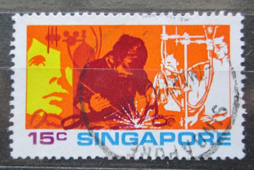 Potovn znmka Singapur 1972 Mlde Mi# 164