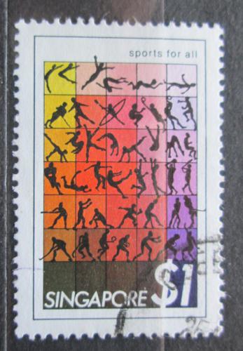 Potovn znmka Singapur 1981 Sport Mi# 383 Kat 3.50