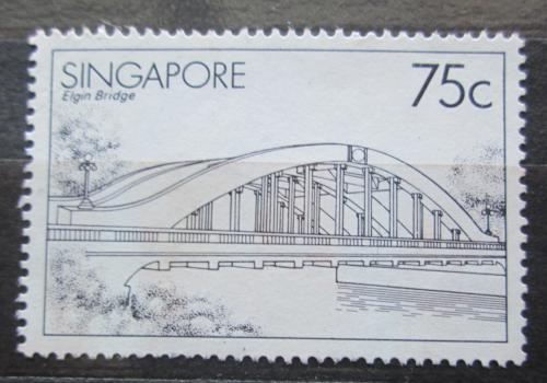 Poštovní známka Singapur 1985 Most Elgin Mi# 461