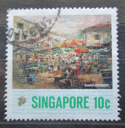 Poštovní známka Singapur 1989 Umìní Mi# 569