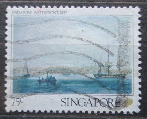 Poštovní známka Singapur 1990 Umìní, Barthelemy Lauvergne Mi# 592 Kat 3.20€