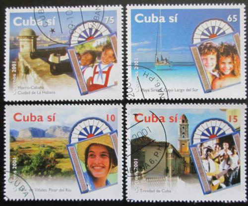 Potovn znmky Kuba 2001 Turistika Mii# 4373-76 Kat 4.40 - zvtit obrzek
