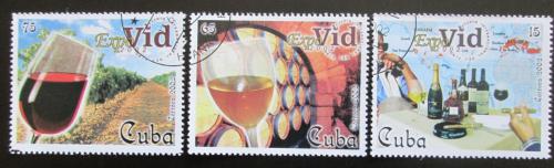 Potovn znmky Kuba 2002 Vstavy vna Mi# 4434-36 - zvtit obrzek