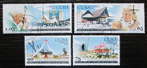 Poštovní známky Kuba 2006 Papež Jan Pavel II. Mi# 4781-84 Kat 6.50€ 