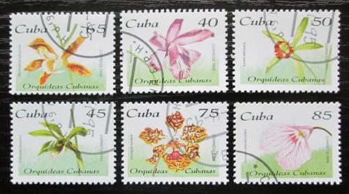 Potovn znmky Kuba 1995 Orchideje Mi# 3860-65 - zvtit obrzek