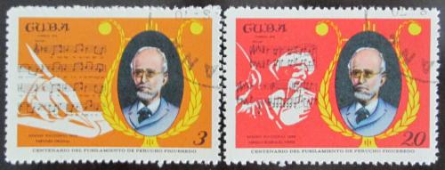 Poštovní známky Kuba 1970 Státní hymna Mi# 1616-17