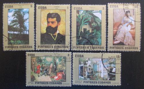 Poštovní známky Kuba 1976 Umìní, Collazo Mi# 2155-60