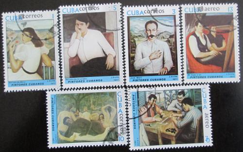 Poštovní známky Kuba 1977 Umìní, Jorge Arche Mi# 2234-39