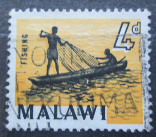 Potovn znmka Malawi 1964 Rybolov Mi# 5