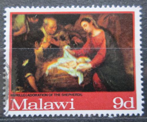 Potovn znmka Malawi 1968 Vnoce, umn, Bartolom Esteban Murillo Mi# 89 - zvtit obrzek