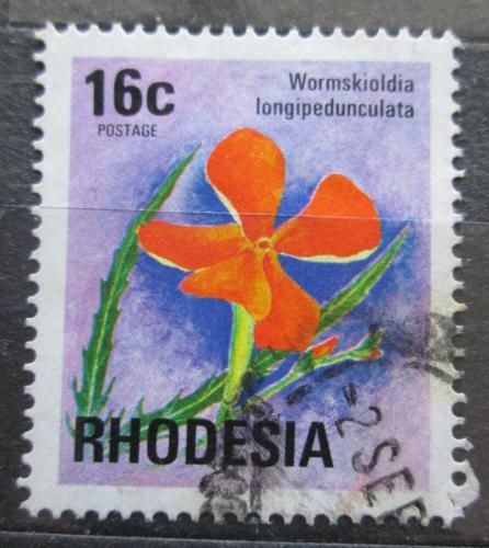 Poštovní známka Rhodésie, Zimbabwe 1976 Wormskioldia longipedunculata Mi# 178