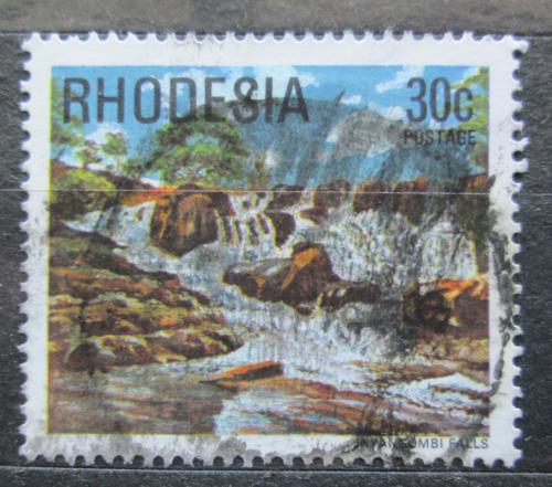 Poštovní známka Rhodésie, Zimbabwe 1978 Vodopády Inyangombi Mi# 218