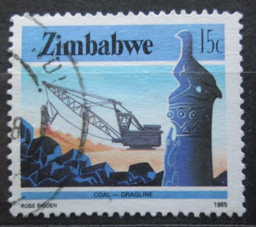 Poštovní známka Zimbabwe 1985 Tìžba uhlí Mi# 317 A
