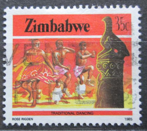 Poštovní známka Zimbabwe 1985 Tradièní tanec Mi# 325 A