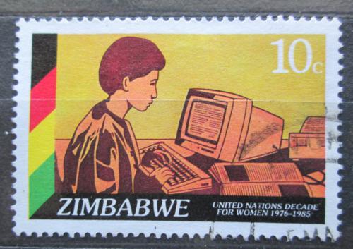 Poštovní známka Zimbabwe 1985 Sekretáøka Mi# 335