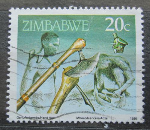 Poštovní známka Zimbabwe 1990 Sekera Mi# 425