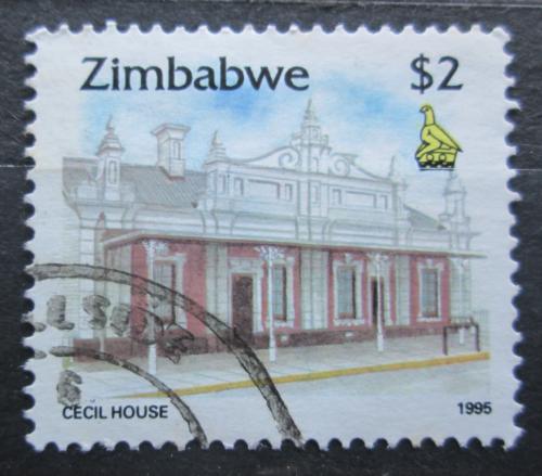 Poštovní známka Zimbabwe 1995 Dùm v Harare Mi# 551