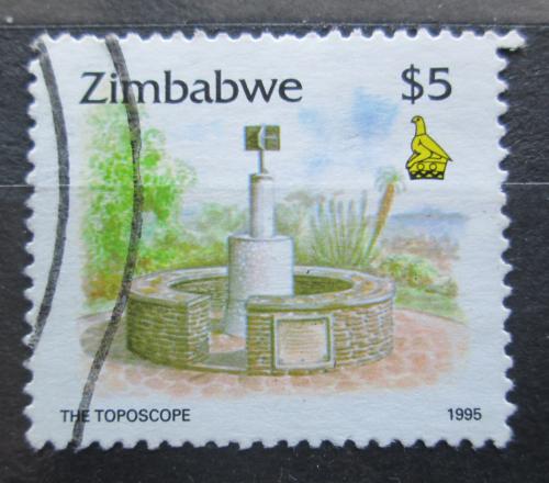 Poštovní známka Zimbabwe 1995 Mìøící bod na hoøe Kopje Mi# 552
