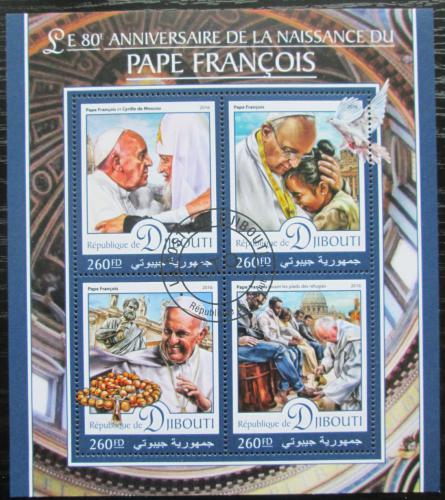 Poštovní známky Džibutsko 2016 Papež František Mi# 1199-1202 Kat 10€