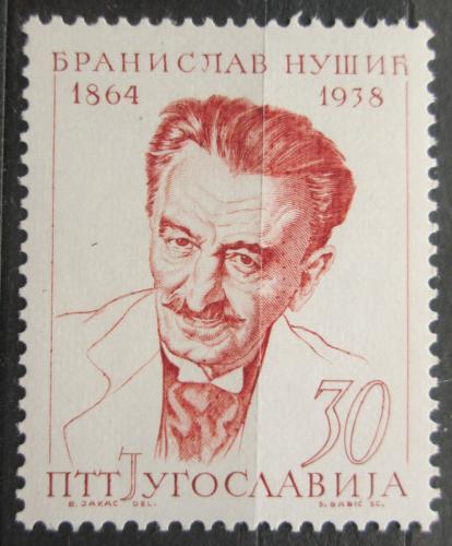 Potovn znmka Jugoslvie 1965 Branislav Nui, spisovatel Mi# 1136