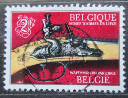 Poštovní známka Belgie 1967 Zámecká pistole Mi# 1463