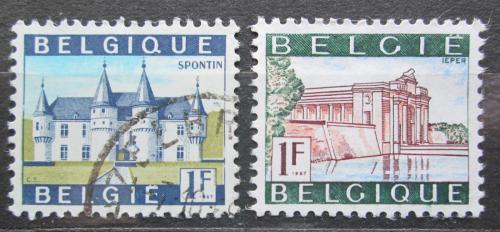 Potovn znmky Belgie 1967 Pamtihodnosti Mi# 1480-81