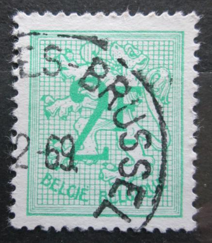 Poštovní známka Belgie 1968 Heraldický lev Mi# 1501