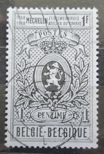 Poštovní známka Belgie 1968 Tisk známek, 100. výroèí Mi# 1507