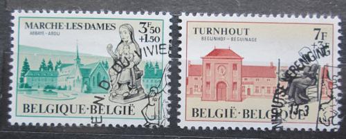 Poštovní známky Belgie 1971 Kultura Mi# 1629-30