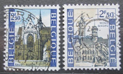 Poštovní známky Belgie 1971 Pamìtihodnosti Mi# 1653-54