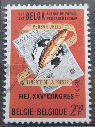 Poštovní známka Belgie 1972 Svoboda tisku Mi# 1680
