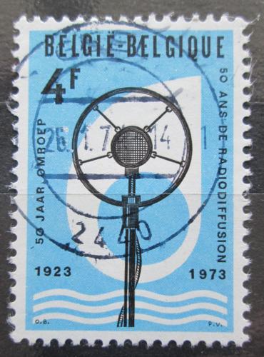 Poštovní známka Belgie 1973 Belgický rozhlas, 50. výroèí Mi# 1743
