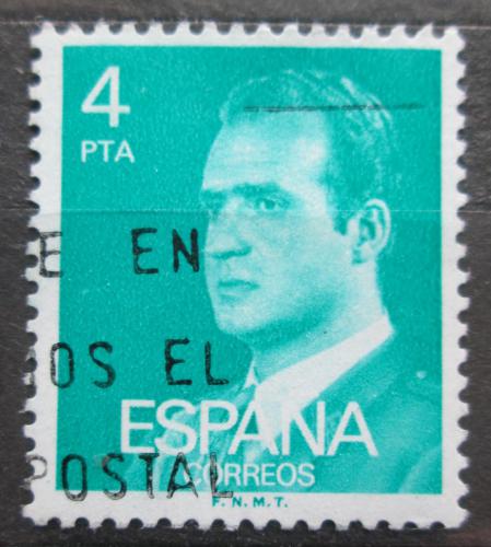 Potovn znmka panlsko 1977 Krl Juan Carlos I. Mi# 2282