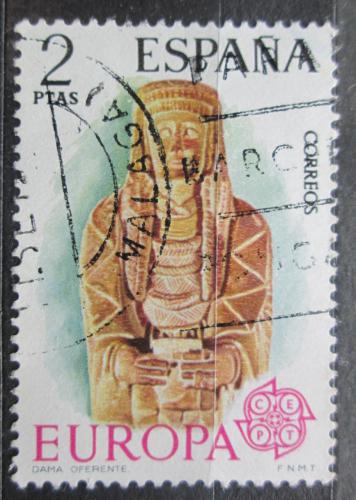 Poštovní známka Španìlsko 1974 Evropa CEPT, socha Mi# 2072