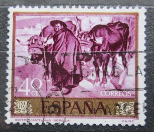 Poštovní známka Španìlsko 1964 Umìní, Joaquín Sorolla Mi# 1446