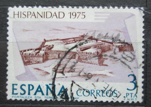 Poštovní známka Španìlsko 1975 Pevnost Santa Teresa, Uruguay Mi# 2188