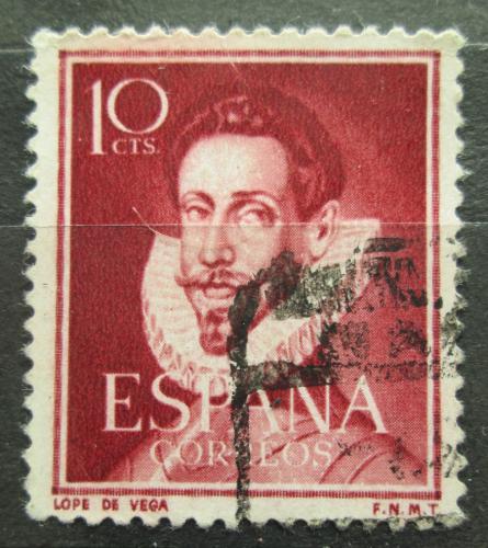 Poštovní známka Španìlsko 1951 Félix Lope de Vega, dramatik Mi# 995