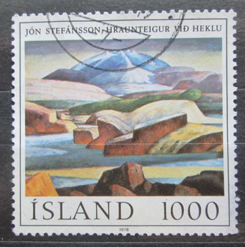 Potovn znmka Island 1978 Umn, Stefansson Mi# 535 - zvtit obrzek