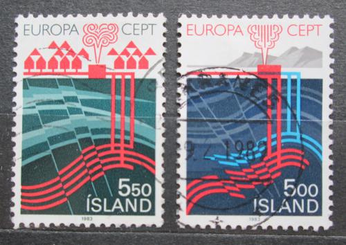 Poštovní známky Island 1983 Evropa CEPT Mi# 598-99 Kat 2.50€