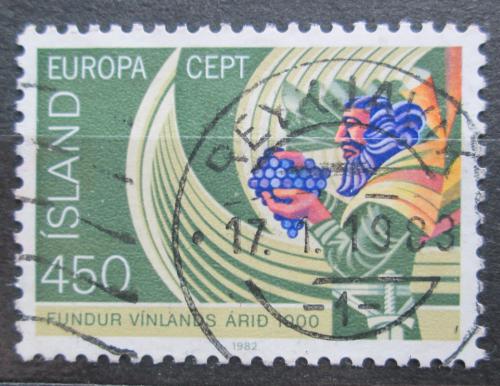 Poštovní známka Island 1982 Evropa CEPT, objevení Ameriky Mi# 579