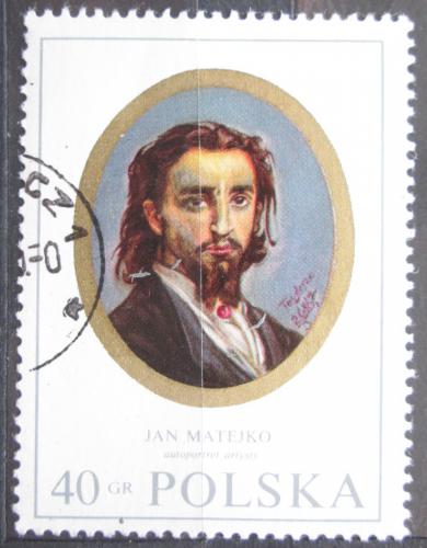 Poštovní známka Polsko 1970 Jan Matejko, malíø Mi# 2018