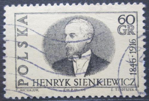 Potovn znmka Polsko 1966 Henryk Sienkiewicz, spisovatel Mi# 1664 - zvtit obrzek