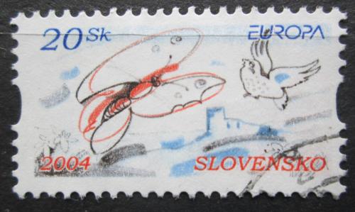 Poštovní známka Slovensko 2004 Evropa CEPT, prázdniny Mi# 483