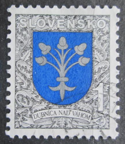 Poštovní známka Slovensko 1993 Znak Dubnica nad Váhom Mi# 177
