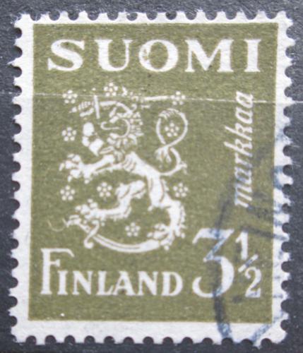 Potovn znmka Finsko 1942 Sttn znak Mi# 265